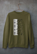 Load image into Gallery viewer, Piano Unisex Sweatshirt for Men/Women-Olive Green-Ektarfa.online
