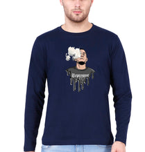 Load image into Gallery viewer, Nate Diaz UFC Full Sleeves T-Shirt for Men-Navy Blue-Ektarfa.online
