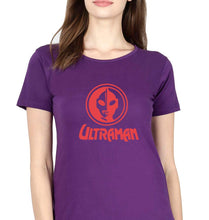 Load image into Gallery viewer, Ultraman T-Shirt for Women-Purple-Ektarfa.online
