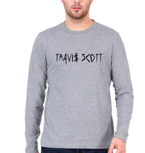 Load image into Gallery viewer, Astroworld Travis Scott Full Sleeves T-Shirt for Men-Grey Melange-Ektarfa.online
