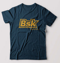 Load image into Gallery viewer, Bershka(BSK) T-Shirt for Men-Petrol Blue-Ektarfa.online
