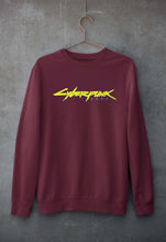 Load image into Gallery viewer, Cyberpunk Unisex Sweatshirt for Men/Women-Maroon-Ektarfa.online
