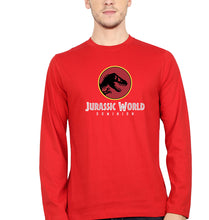 Load image into Gallery viewer, Jurassic World Full Sleeves T-Shirt for Men-Red-Ektarfa.online
