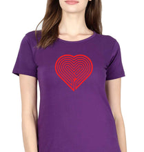 Load image into Gallery viewer, Powerpuff Girls T-Shirt for Women-Purple-Ektarfa.online
