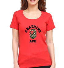 Load image into Gallery viewer, A Bathing Ape T-Shirt for Women-Red-Ektarfa.online
