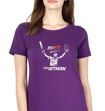 Load image into Gallery viewer, Rohit Sharma T-Shirt for Women-Purple-Ektarfa.online
