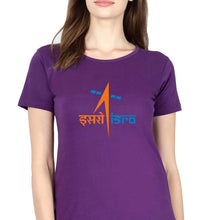 Load image into Gallery viewer, Isro T-Shirt for Women-Purple-Ektarfa.online
