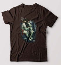 Load image into Gallery viewer, Aghori T-Shirt for Men-Coffee Brown-Ektarfa.online
