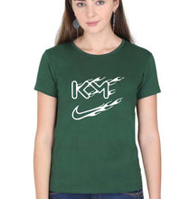 Load image into Gallery viewer, Kylian Mbappé T-Shirt for Women-Dark Green-Ektarfa.online
