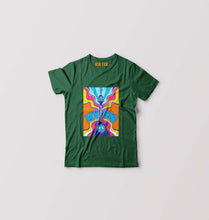 Load image into Gallery viewer, Psychedelic Kids T-Shirt for Boy/Girl-Dark Green-Ektarfa.online
