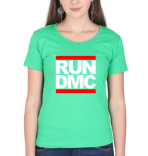 Load image into Gallery viewer, Run DMC T-Shirt for Women-flag green-Ektarfa.online
