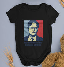 Load image into Gallery viewer, Dwight Schrute Kids Romper For Baby Boy/Girl-0-5 Months(18 Inches)-Black-Ektarfa.online
