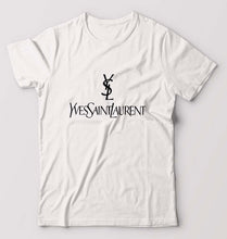 Load image into Gallery viewer, YSL T-Shirt for Men-White-Ektarfa.online
