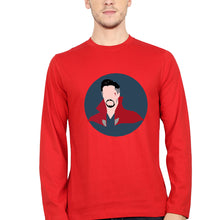 Load image into Gallery viewer, Doctor Strange Superhero Full Sleeves T-Shirt for Men-RED-Ektarfa.online
