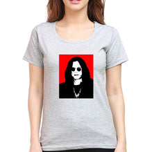 Load image into Gallery viewer, Ozzy Osbourne T-Shirt for Women-Grey Melange-Ektarfa.online
