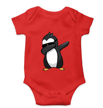 Load image into Gallery viewer, Dab Penguin Kids Romper For Baby Boy/Girl-0-5 Months(18 Inches)-Red-Ektarfa.online
