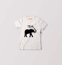 Load image into Gallery viewer, Elephant Hearts Kids T-Shirt for Boy/Girl-White-Ektarfa.online
