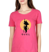 Load image into Gallery viewer, Dragon Ball Goku T-Shirt for Women-Pink-Ektarfa.online
