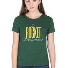 Load image into Gallery viewer, Rocket Snooker King T-Shirt for Women-Dark Green-Ektarfa.online
