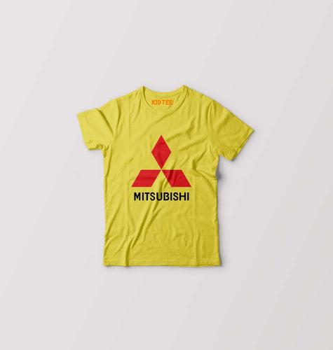 Mitsubishi Kids T-Shirt for Boy/Girl-Yellow-Ektarfa.online