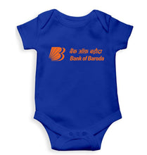 Load image into Gallery viewer, Bank of Baroda Kids Romper For Baby Boy/Girl-Royal Blue-Ektarfa.online
