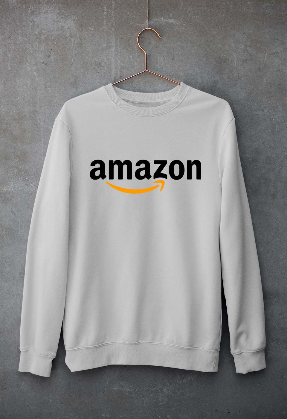 Amazon Unisex Sweatshirt for Men/Women-Grey Melange-Ektarfa.online