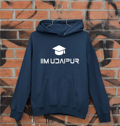 IIM Udaipur Unisex Hoodie for Men/Women-Navy Blue-Ektarfa.online
