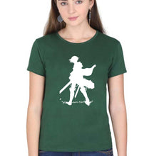 Load image into Gallery viewer, Attack on Titan T-Shirt for Women-Dark Green-Ektarfa.online
