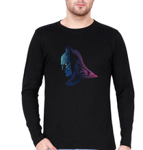 Load image into Gallery viewer, Batman Superhero Full Sleeves T-Shirt for Men-Black-Ektarfa.online
