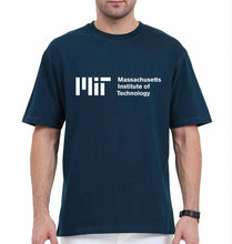Load image into Gallery viewer, MIT Oversized T-Shirt for Men-Petrol Blue-Ektarfa.online
