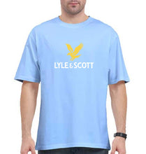 Load image into Gallery viewer, Lyle &amp; Scott Oversized T-Shirt for Men-Baby Blue-Ektarfa.online
