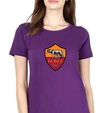 Load image into Gallery viewer, A.S. Roma T-Shirt for Women-Purple-Ektarfa.online
