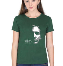 Load image into Gallery viewer, David Guetta T-Shirt for Women-Dark Green-Ektarfa.online
