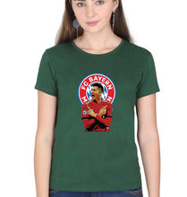 Load image into Gallery viewer, Robert Lewandowski T-Shirt for Women-Dark Green-Ektarfa.online
