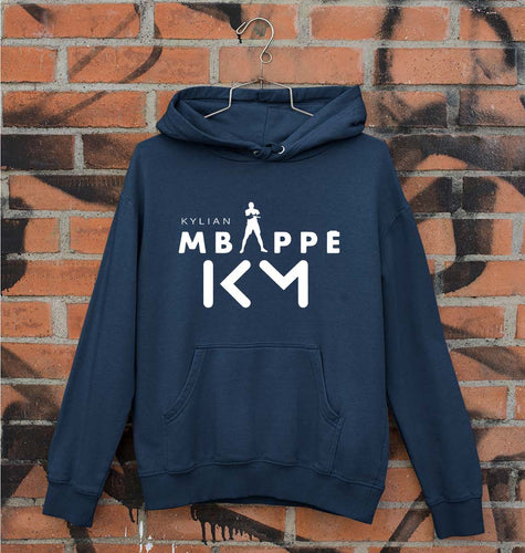 Kylian Mbappé Unisex Hoodie for Men/Women-Navy Blue-Ektarfa.online