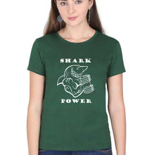 Load image into Gallery viewer, Gym Shark Power T-Shirt for Women-Dark Green-Ektarfa.online
