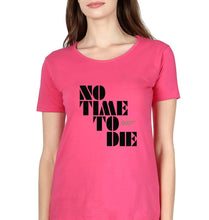 Load image into Gallery viewer, No Time To Die James Bond 007 T-Shirt for Womena-Pink-Ektarfa.online
