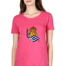 Load image into Gallery viewer, Real-Sociedad T-Shirt for Women-Pink-Ektarfa.online
