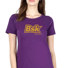 Load image into Gallery viewer, Bershka(BSK) T-Shirt for Women-Purple-Ektarfa.online
