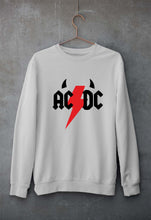 Load image into Gallery viewer, ACDC Unisex Sweatshirt for Men/Women-Grey Melange-Ektarfa.online
