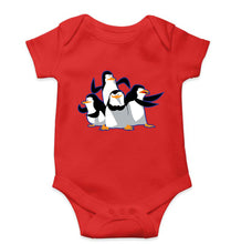 Load image into Gallery viewer, Penguins of Madagascar Kids Romper For Baby Boy/Girl-0-5 Months(18 Inches)-Red-Ektarfa.online
