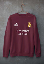 Load image into Gallery viewer, Real Madrid 2021-22 Unisex Sweatshirt for Men/Women-Maroon-Ektarfa.online
