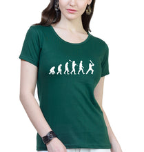 Load image into Gallery viewer, CRICKET Evolution T-Shirt for Women-Dark Green-Ektarfa.online
