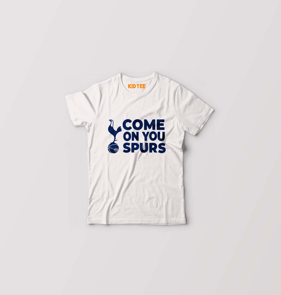 Tottenham Hotspur (Spurs) Kids T-Shirt for Boy/Girl-White-Ektarfa.online