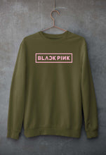 Load image into Gallery viewer, Black Pink Kpop Unisex Sweatshirt for Men/Women-Olive Green-Ektarfa.online
