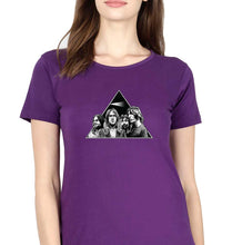 Load image into Gallery viewer, Pink Floyd T-Shirt for Women-Purple-Ektarfa.online
