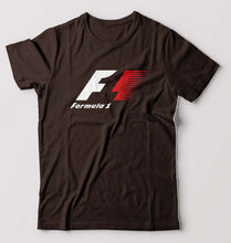 Load image into Gallery viewer, Formula1 (F1) T-Shirt for Men-Coffee Brown-Ektarfa.online
