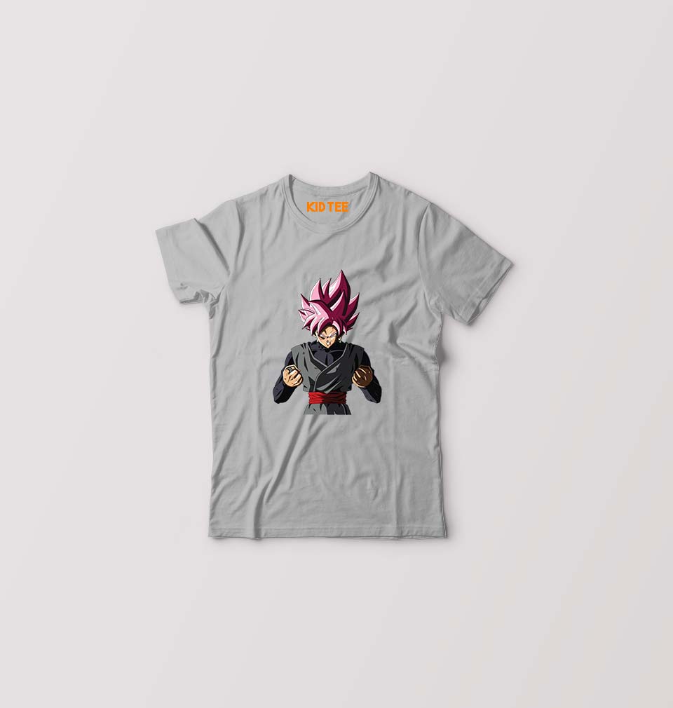 Goku Anime Kids T-Shirt for Boy/Girl-Grey-Ektarfa.online