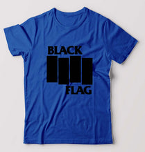 Load image into Gallery viewer, Black Flag T-Shirt for Men-Royal Blue-Ektarfa.online
