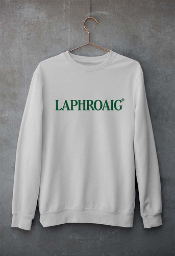Laphroaig Unisex Sweatshirt for Men/Women-Grey Melange-Ektarfa.online